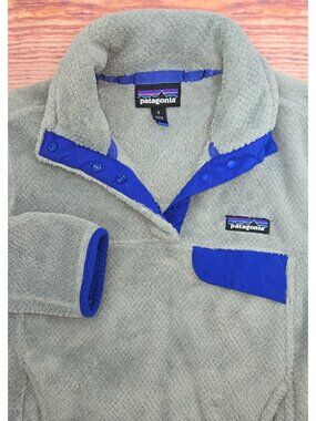 Patagonia Womens Gray Synchilla Fleece Jacket Small